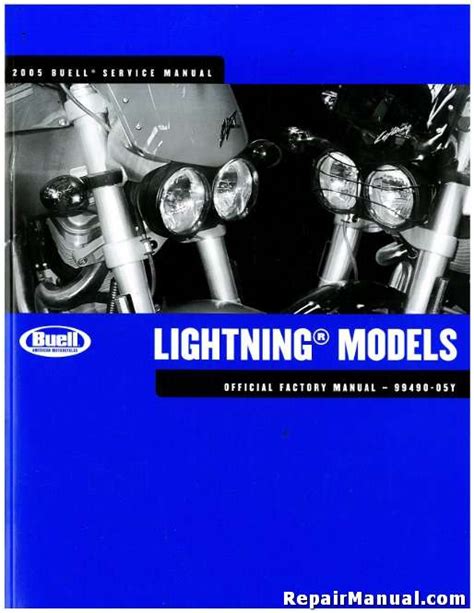 2005 Buell Lighting Workshop Repair Manual
