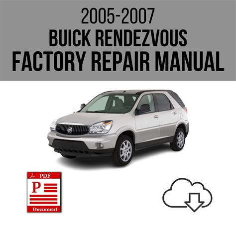 2005 Buick Rendezvous Service Repair Manual Software