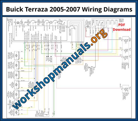 2005 Buick Terraza Manual and Wiring Diagram