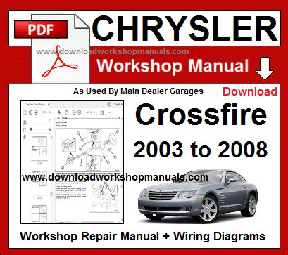 2005 Chrysler Crossfire Repair Manuals