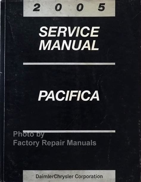 2005 Chrysler Cs Pacifica Service Repair Manual