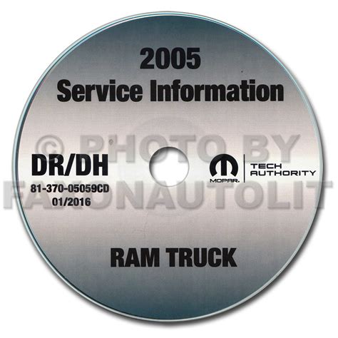 2005 Dodge Ram Pickup 3500 Workshop Service Repair Manual