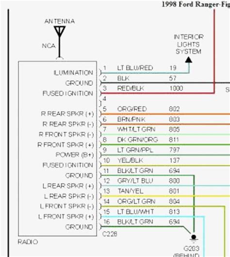 2005 Ford Focus Radio Wiring Diagram