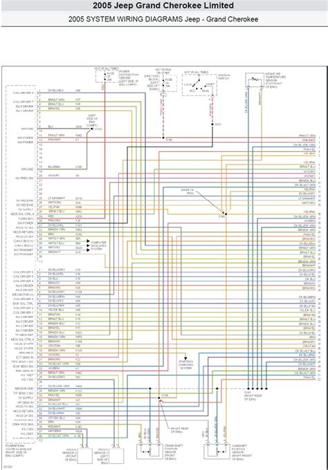 2005 Grand Cherokee Wiring Diagram