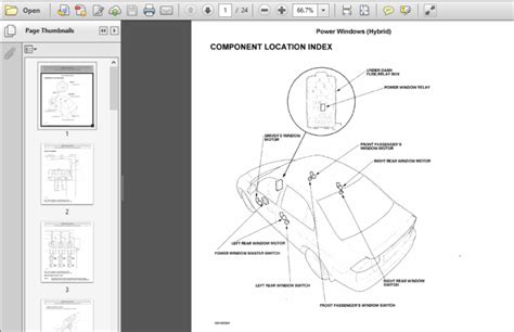 2005 Honda Civic Hybrid Manual and Wiring Diagram