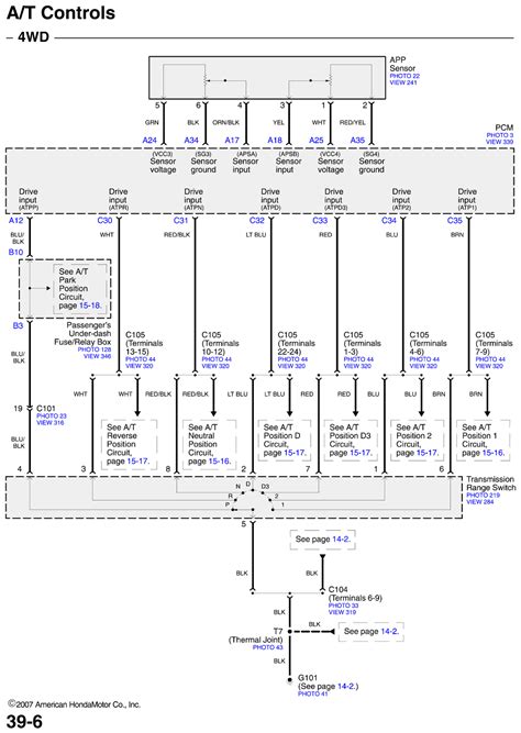 2005 Honda Pilot Wiring Harness