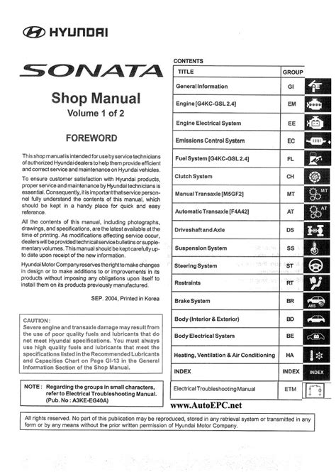 2005 Hyundai Sonata Agarmanual Swedish Manual and Wiring Diagram