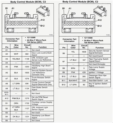 2005 Impala Radio Wiring Diagram