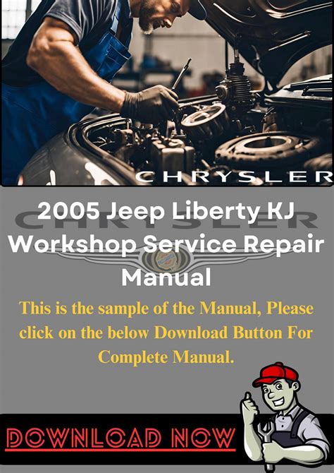 2005 Jeep Liberty Kj Workshop Service Manual