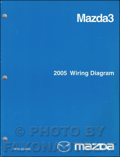 2005 Mazda 3 Sports Manual and Wiring Diagram