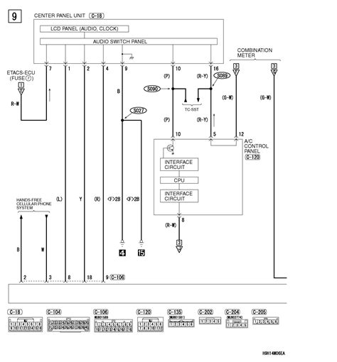 2005 Mitsubishi Lancer Wiring Diagram Manual Original