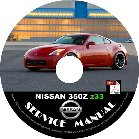 2005 Nissan 350z Factory Service Repair Manual