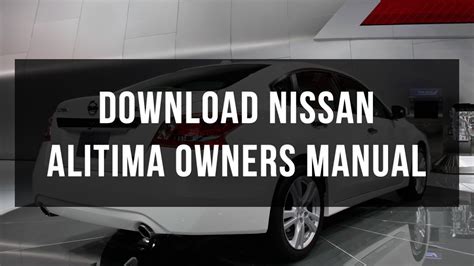 2005 Nissan Altima 25 S Owners Manual