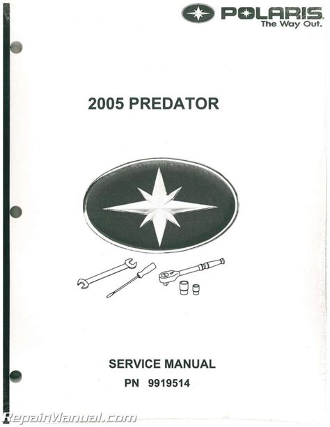 2005 Polaris Predator 500 Service Manual Download