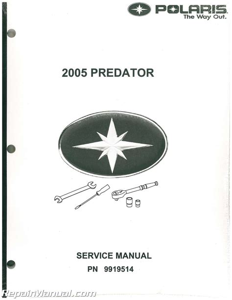 2005 Polaris Predator 500 Service Manual Pdf