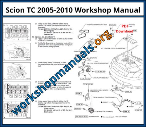 2005 Scion Tc Owners Manual