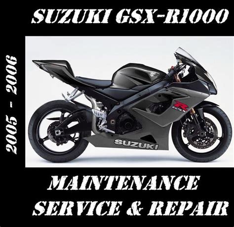 2005 Suzuki Gsxr 1000 Motorcycle Service Manual