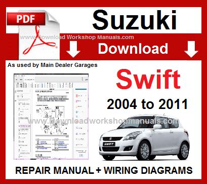 2005 Suzuki Swift Service Manual Download