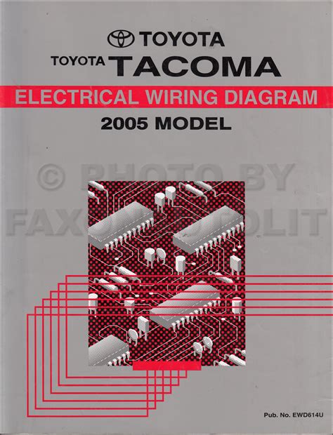 2005 Toyota Tacoma Manual and Wiring Diagram