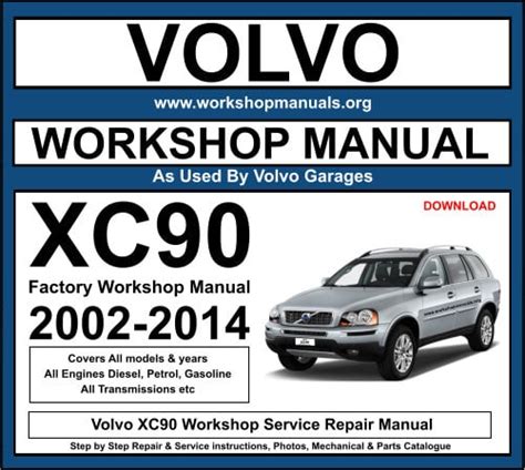 2005 Volvo Xc90 Repair Manual