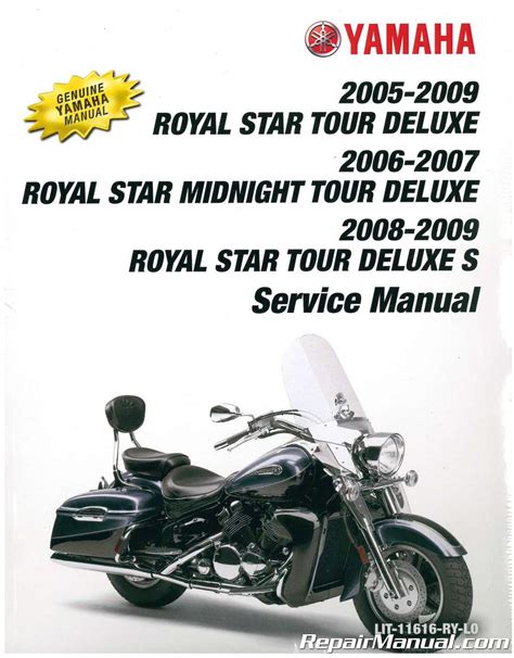 2005 Yamaha Royal Star Venture S Midnight Combination Motorcycle Service Manual 19992009