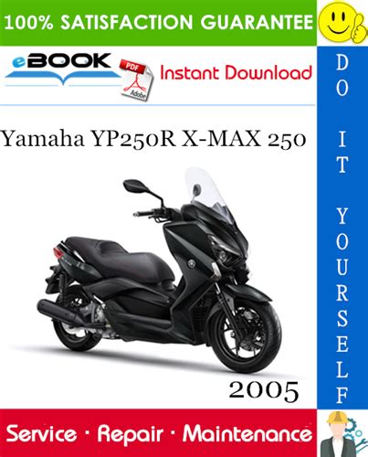 2005 Yamaha Yp250r X Max Scooter Service Repair Workshop Manual Download