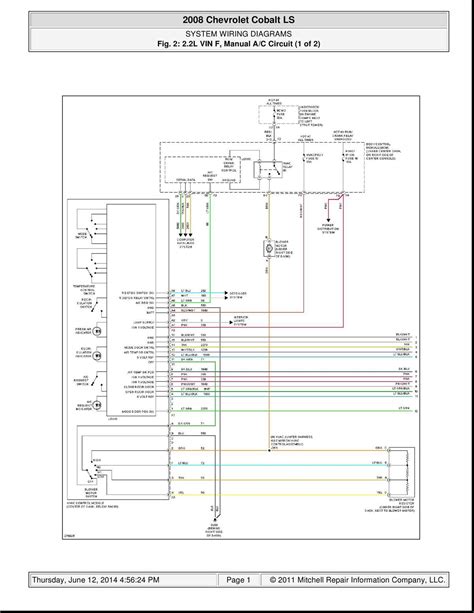 2005 chevy cobalt radio wiring diagram 