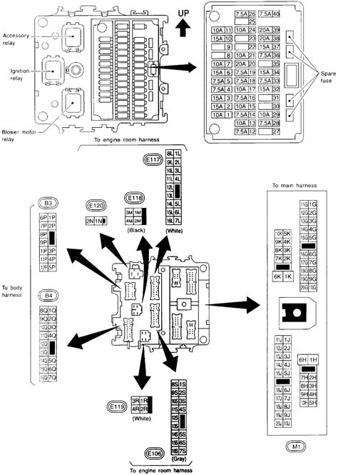 2005 nissan maxima engine fuse diagram 