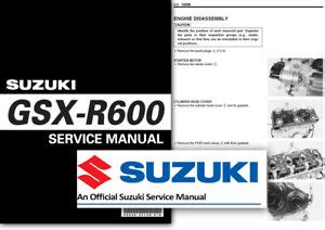 2006 2007 Suzuki Gsx R600 K6 K7 Service Repair Manual Download 2006 2007