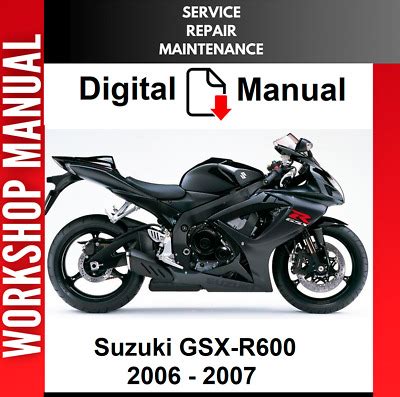 2006 2007 Suzuki Gsx R600 Motorcycle Workshop Repair Service Manual