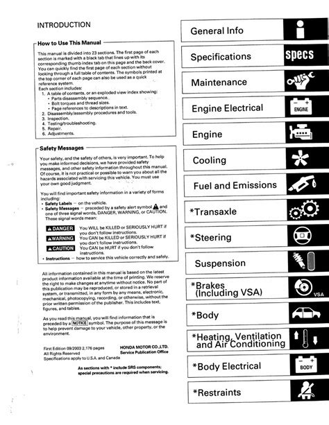 2006 Acura Tl Windshield Repair Kit Manual