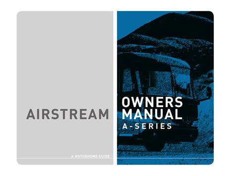2006 Airstream A Series Manual and Wiring Diagram