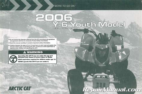 2006 Arctic Cat Ac 500 Dvx500 Service Repair Manual