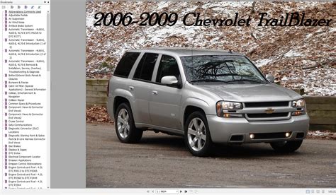 2006 Chevrolet Trailblazer Service Repair Manual Software