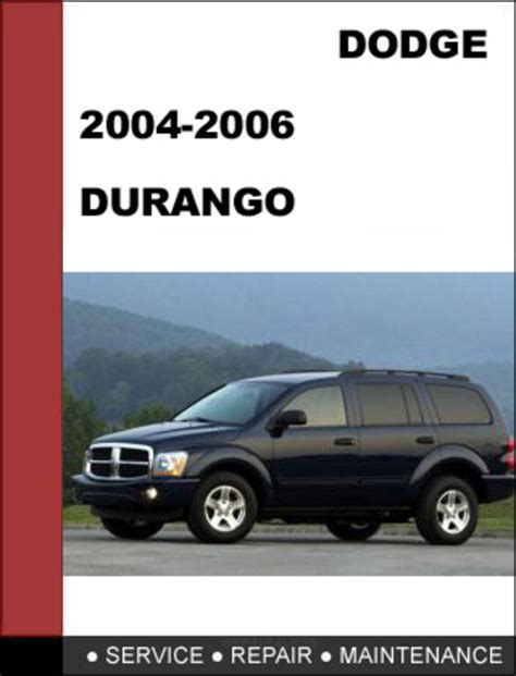 2006 Dodge Durango Factory Service Manual Download