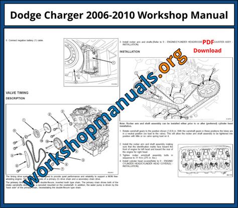 2006 Dodge Lx Charger Service Repair Manual Download