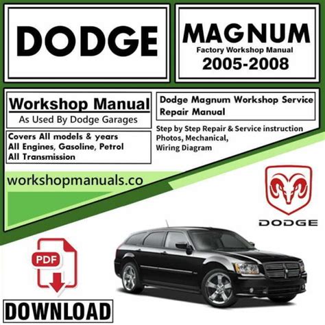 2006 Dodge Magnu Workshop Service Repair Manual