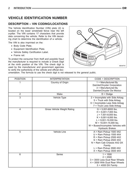 2006 Dodge Ram Truck Service Repair Manual Download 06