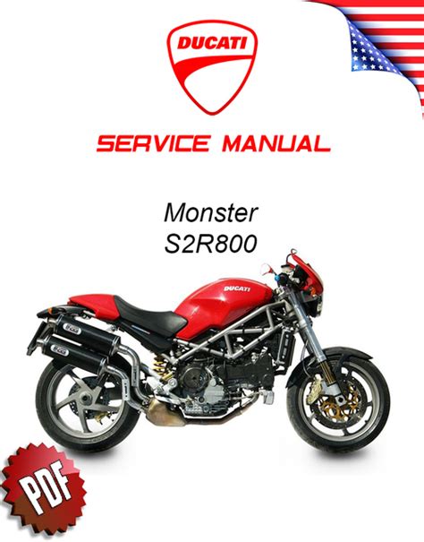 2006 Ducati Monster S2r800 Service Repair Manual Download