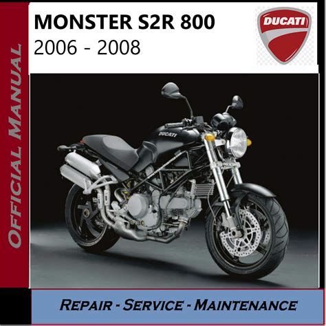 2006 Ducati Monster S2r800 Service Repair Workshop Manual Download