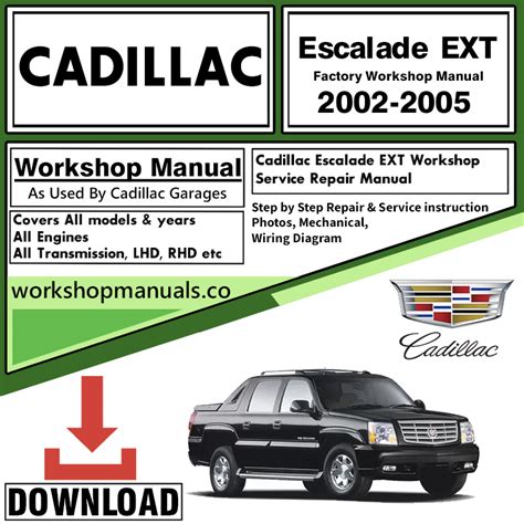 2006 Escalade Ext Service And Repair Manual