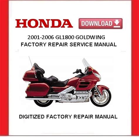 2006 Honda Gl1800 Factory Service Repair Workshop Manual Instant Download 06