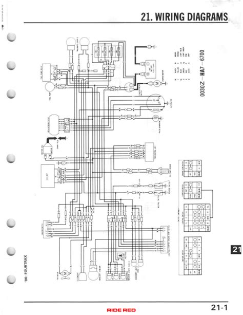 2006 Honda Trx 350 Atv Wiring Diagram