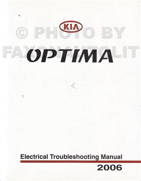 2006 Kia Optima Manual Del Propietario Spanish Manual and Wiring Diagram