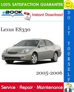 2006 Lexus Es330 Service Repair Manual Software