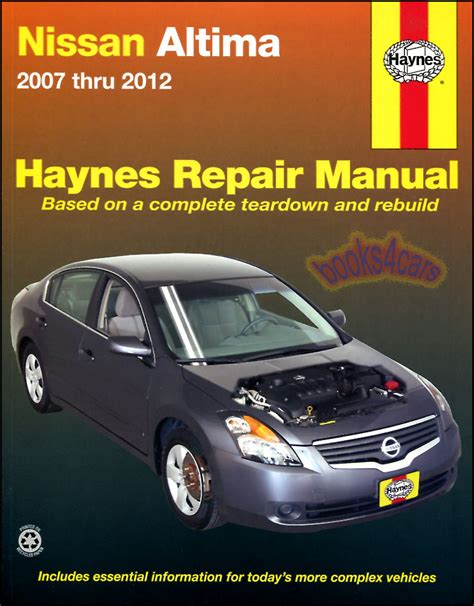 2006 Nissan Altima Workshop Service Repair Manual