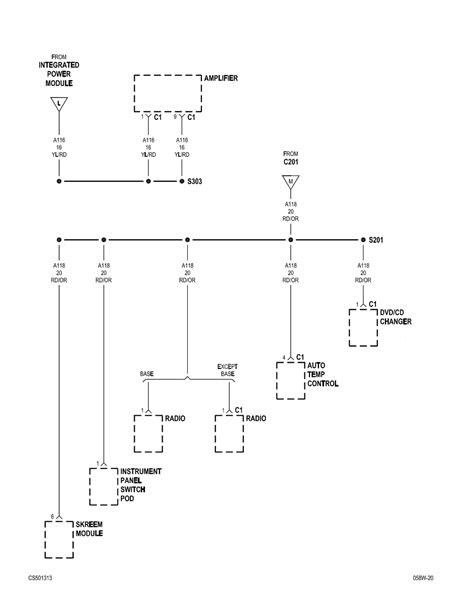 2006 Pacifica Window Switch Wiring Diagram