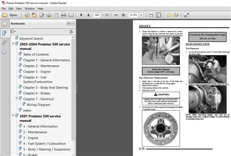2006 Polaris Predator 500 Service Manual Download