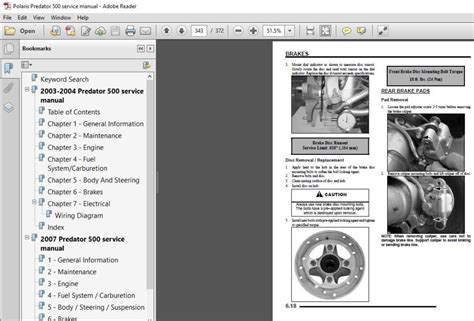 2006 Polaris Predator 500 Service Manual Download