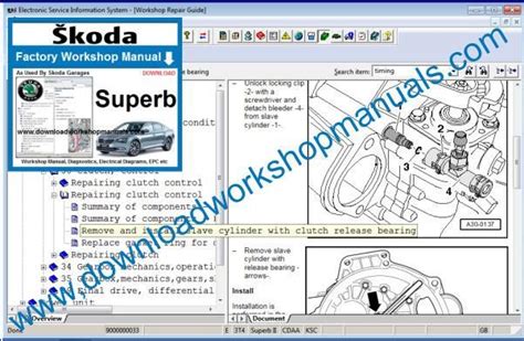 2006 S?koda Superb Manual and Wiring Diagram